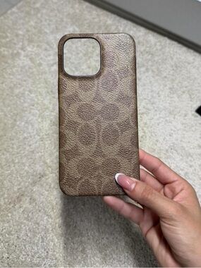 Coach Phone Case for IPhone 15 Pro Max